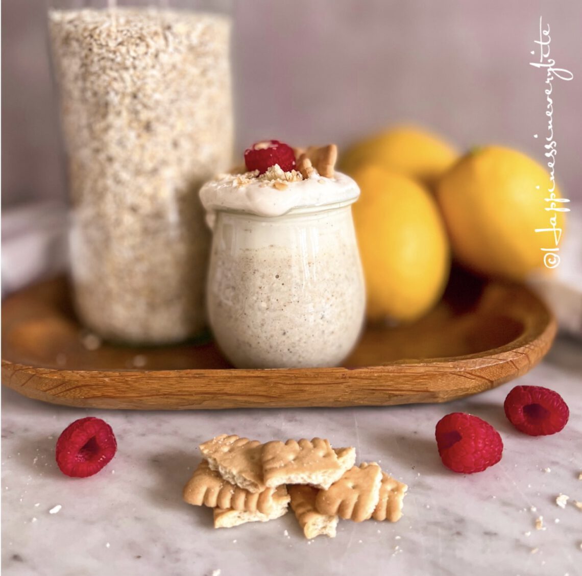 Lemon Cheesecake Oats