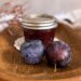 Delicious plum jam