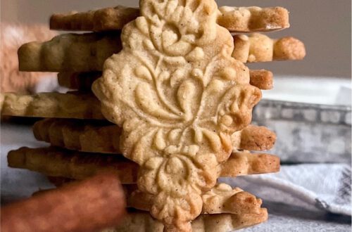 Spiced butter cookies