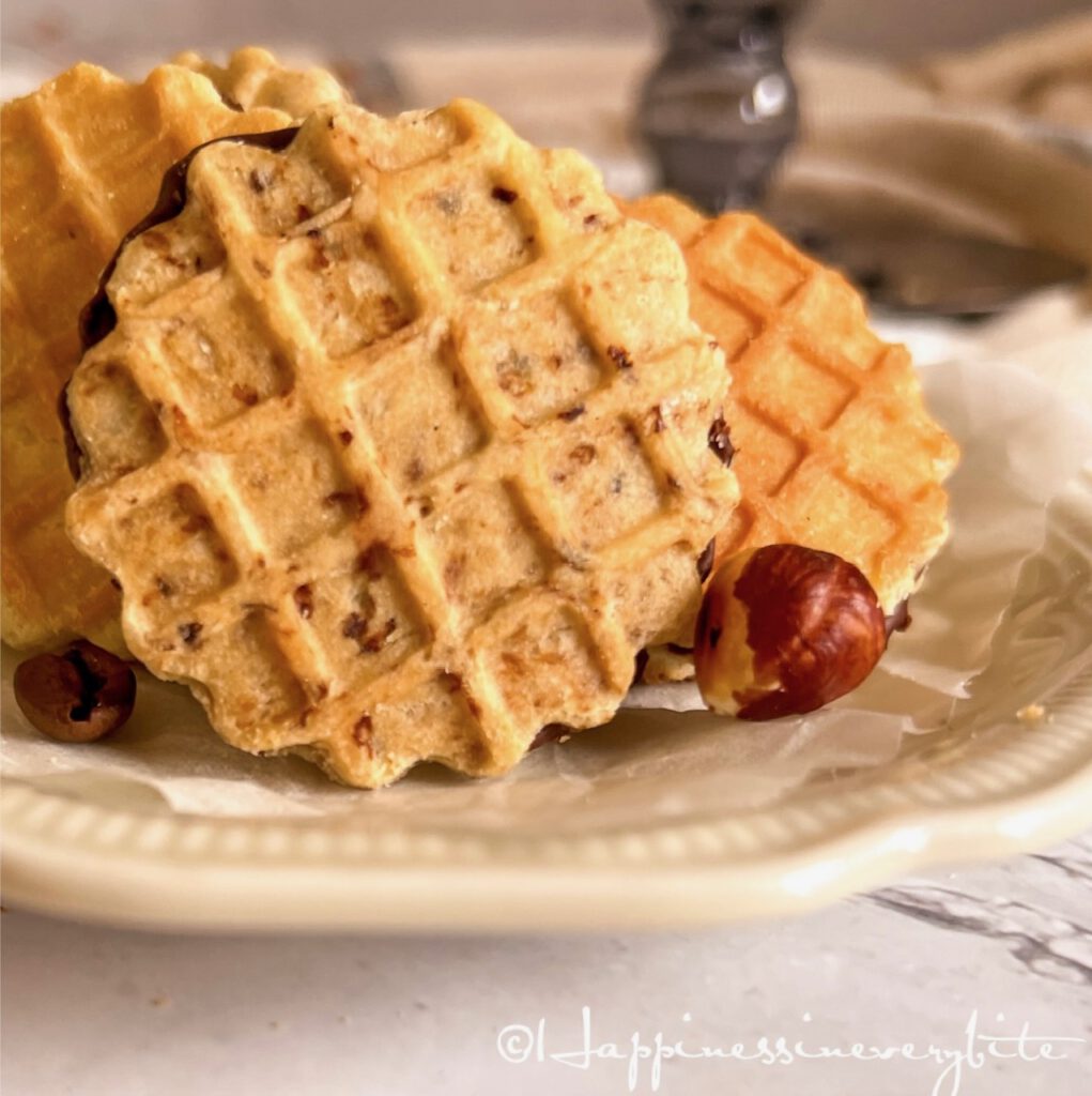 Vegan waffle Cookies